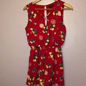 As U Wish brand lemon print romper